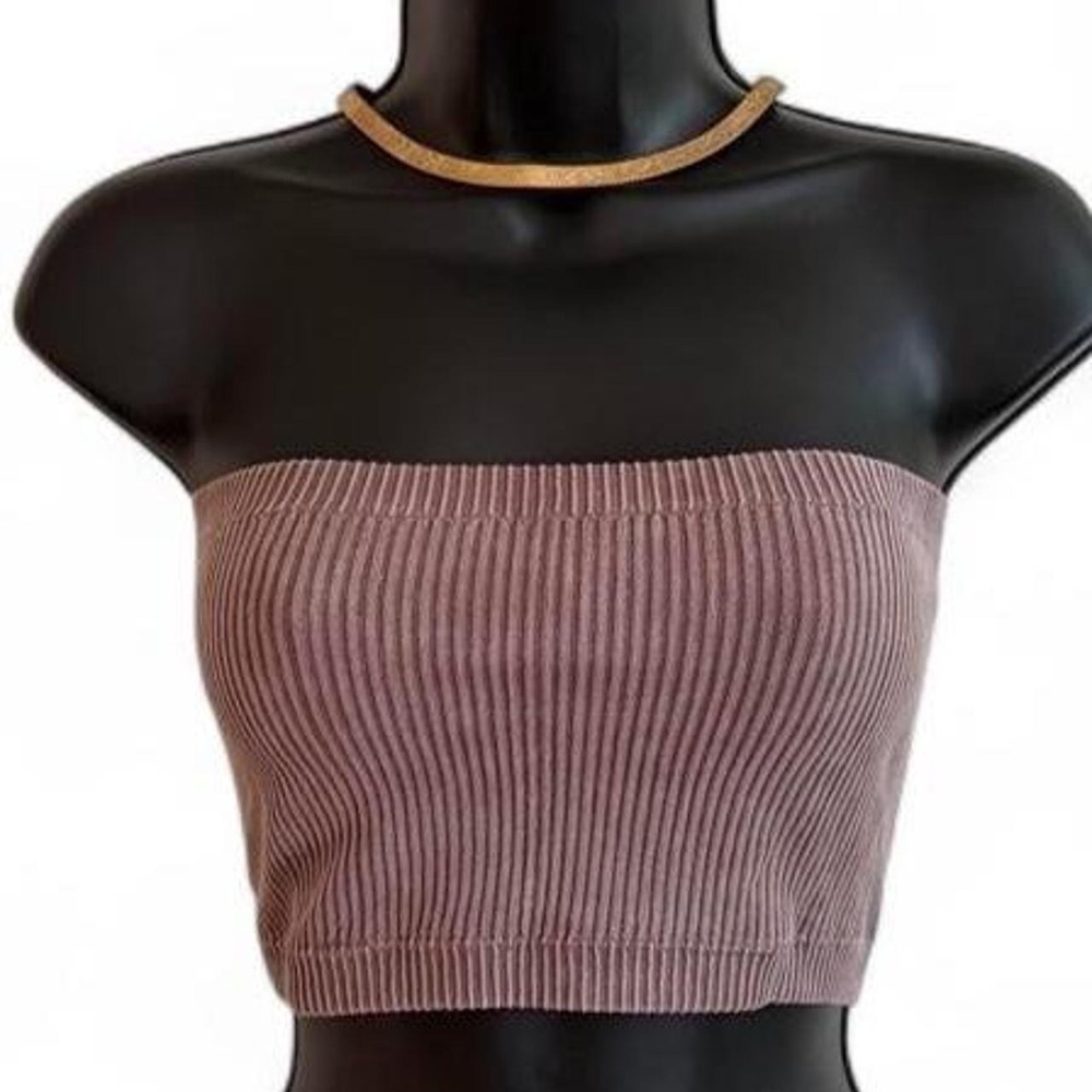ribbed tube top Size XS